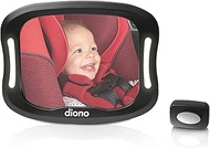 Diono Easy View XXL Baby Car Mirror with Extra Wide View, Safety Car Seat Mirror for Rear Facing Inf