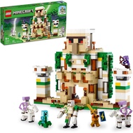 LEGO Minecraft The Iron Golem Fortress 21250 Building Toy Set Playset Featuring a Crystal Knight and