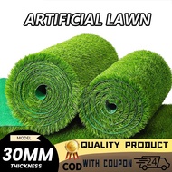 (2.5m）8.2 ft Width，1.64ft ~11.5ft Rumput Tiruan Grass Carpet Double UV Outdoor UV Protection Artific