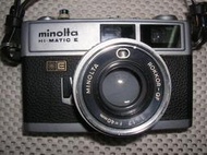 【AB的店】Minolta Hi-Matic E Rokkor-QF 40mm f1.7 RF底片機