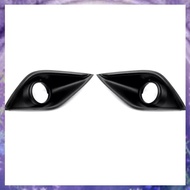 [P K A M] 1 Pair of Front Bumper Fog Light Cover Lamp Bezel for   2019-2020 US 6400J683 6400J684