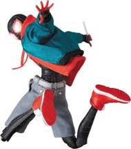 全新 日版 蜘蛛俠 MAFEX 107 SPIDER-MAN Miles Morales SPIDER-MAN INTO THE SPIDER-VERS 13cm Action Figure Medi