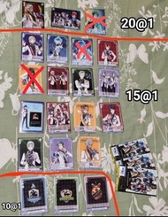 （有包郵、限郵寄）迪士尼扭曲仙境 Disney twst twisted wonderland 生日卡面 卡 Idia Riddle Deuce Ortho Leona Ruggie Root Jad