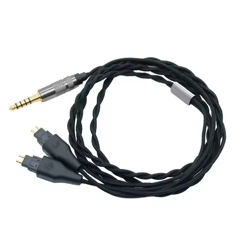 Headphone 4.4mm Balanced Cable DIY Cable for Sennheiser HD580 HD600 HD650 HD660S Headphone Upgrade C