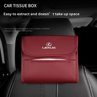 Leather Car Tissue Box Car tissue box Fur car paper box Multifunctional creative hanging Accesories 