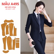 HARD PAPER PRE-CUT 1-LAYER VEST-A495