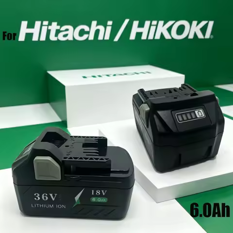 For Hitachi/HiKOKI 36V Power Tools Li-ion Battery 6000mAh For BSL1830 BSL1850 BSL1860 BCL1815 EBM183