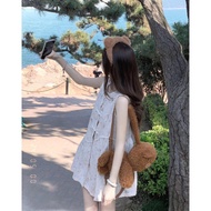 New Summer School Style Chinese Style Design Chinese Style Suitable Short Skirt One Piece Skirt