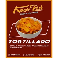 Kerepek Tortilla  Balado 1Kg - KravePack Tortillado