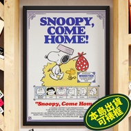 Smart Dog Goes To The World/Snoopy, Go Home A3+A4 A2 Photo Paper Movie Poster Merchandise Many Types