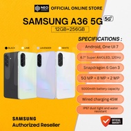 [NC] SAMSUNG A36 5G (12GB+256GB) Samsung Malaysia Set