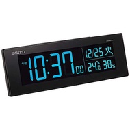 SEIKO DL305K Alarm Clock Table clock Radio Digital AC Color LCD Series C3 Black
