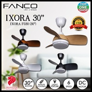 FANCO IXORA 30 Inches DC Motor Remote Control 3 Color LED Light Ceiling Fan