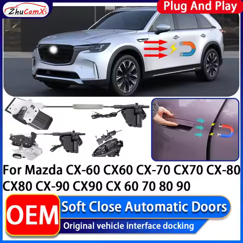 Electric Suction Power Soft Close Car Door Automatic Closing For Mazda CX-60 CX60 CX-70 CX70 CX-80 C