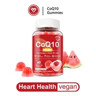 Omilay CoQ10 Energy Booster CoQ10 Supplement Healthy Heart Coenzyme Q10 Vegetarian 60 Gummies
