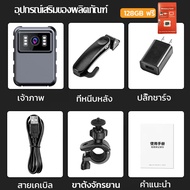 Mini กล้องจิ๋ว Wearable WiFi ใส่การ์ดเริ่มบันทึก IP67 แบบพกพา พร้อมหน้าจอ OLED Night Vision กล้องจิ๋วแอบดู กล้องจิ๋ว ซ่อน กล้องแอ็คชั่นกล้อ