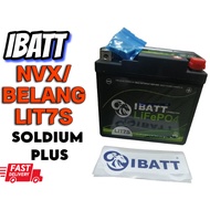 NVX155 NVX BATTERY RINGAN NO WEIGHT BATTERY SOLDIUM PLUS BELANG BATTERY BATERI IBATT#SOLDIUMPLUS#