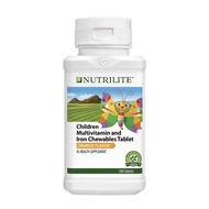 Ready Stok Nutrilite Children Multivitamin and Iron (100tablets)  #Produk amway