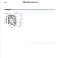 EBMPAPST 4414F/FM/FL/FD/FNN/FG/FNH/FMD 12025 DC24V kipas penyejuk