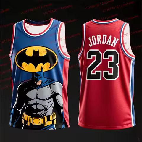 2026 Chicago Classic Basketball Jersey Batman basketball vest Michael Jordan 23 Basketball Jersey Fa