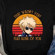 Katsuki Bakugo Anime Shirt, Kacchan One for All Manga Shirt, My Hero Academia Boku No Hero MHA Gift,