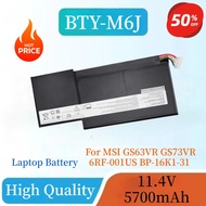 High Quality BTY-M6J Laptop Battery For MSI GS63VR GS73VR 6RF-001US BP-16K1-31 MS-17B1 MS-16K2 9N793