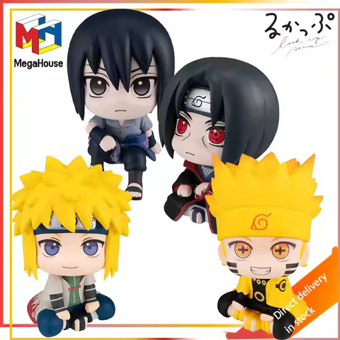 MegaHouse Genuine Look Up Series NARUTO Shippuden Anime Model Hyuuga Hinata and Naruto Uzumaki Finis