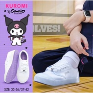 White Sneakers Kuromi Y999 Kasut Perempuan