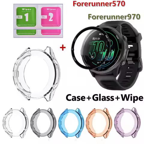 Bezel Watch Case Frame For Garmin Forerunner570/Forerunner970 Bracelet Cover Forerunner 570/Forerunn