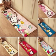 Flannel KT High-End Thickened Carpet Floor Mat Bedroom Kitchen Bathroom Floor Mat Absorbent Floor Ma