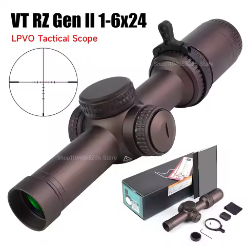 High Quality Optics RZ HD Gen II-E 1-6x24 SFP LPVO Sight W/Full Packing Box High-End Version 1200G 1