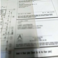 A1 Size [Tracing Paper] Construction Plan Printing