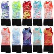 Training Shorts Competition Marathon Team Uniform New Track and Field Suit Running Sports Vest Physi
