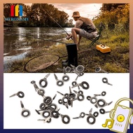 MYRONGMY 60PCS Fishing Rod Tip Repair Kit, Lightweight Stainless Steel Rod Tip Guide Repair Kit, Sin