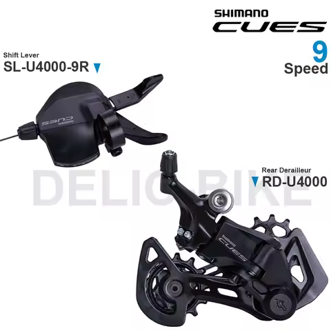 SHIMANO CUES U4000 Groupset Shift Lever SL-U4000-9R Rear Derailleur RD-U4000 Original Parts