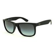 Unisex Ray Ban Justin Black Sunglasses New Lens