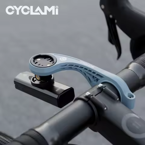 CYCLAMI S2 Bike Computer Mount MTB Road GPS Headlight Holder Camera GoPro Bracket Pink Blue for XOSS