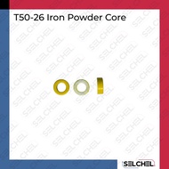 Toroid core ferrite inductor choke inductor t50-26 yellow white