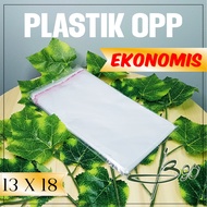 OPP plastic 13x18 cm / Economical OPP plastic bag / seal plastic / glue plastic 13x18 cm Economical 