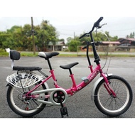 FOLDING MAMA BIKE 20" CANDY FGO ( 6 SPEED )