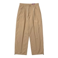 BSRABBIT Mid90 Baggy Nylon Pants-Airy Beige Trousers