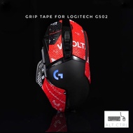 BTL Grip Tape For Logitech G502 Hero [High Quality Pre-cut] Mouse Grip Tape