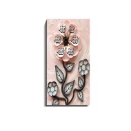 Home wall decoration display 3D rose wooden poster (3D-03)