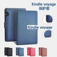 Case Amazon kindle voyage Magnetic Protective Case KV Flip Cover Dormant Case NM460GZ Solid Color Le