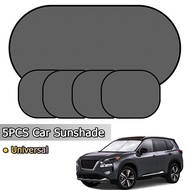 Uv 3D Mesh Transparent 5PCS Car Sunshade