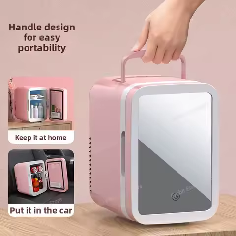 Colorful Beauty Fridge Skincare Refrigerator Thermoelectric Cooler and Warmer Refrigerator for Skinc