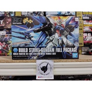 BANDAI [READY STOCK] HGBF Build Strike Gundam Full Package / Prize E HG Build Strike Gundam Solid Cl