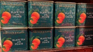 英國🇬🇧 FORTNUM &amp; Mason精美罐裝茶葉  Black tea with Peach Loose Leaf 125g