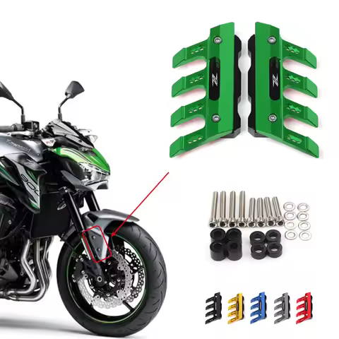 For Kawasaki Z125 Z250 Z300 Z750 Z800 Z900 Z1000 Z1000SX Motorcycle Front Fork Protector Fender Guar