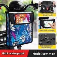 Front Folding Bike Bag/Bicycle Handlebar Bag/Handlebar Basket/Bicycle Bag Frame Bicycle Scooter Electric Bag Waterproof